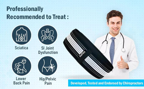 Lower Back Support Brace for Men and Women