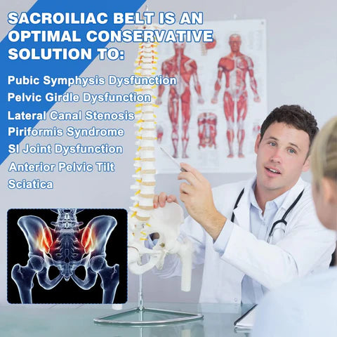 Lower Back Support Brace for Men and Women