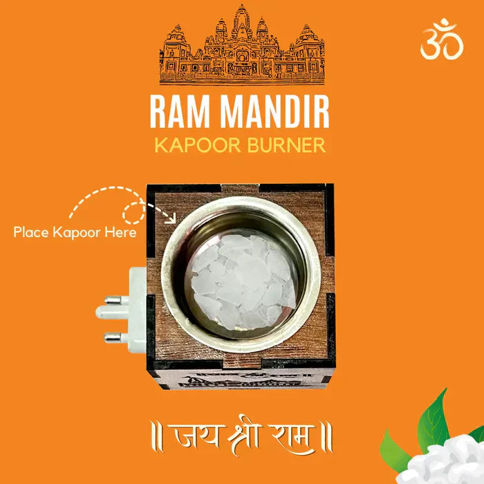 3-in-1 Ayodhya Ram Mandir Aroma Burner & Night lamp