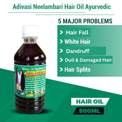 Adivasi Neelambari Herbal Hair Oil 125ML (Pack of 2)