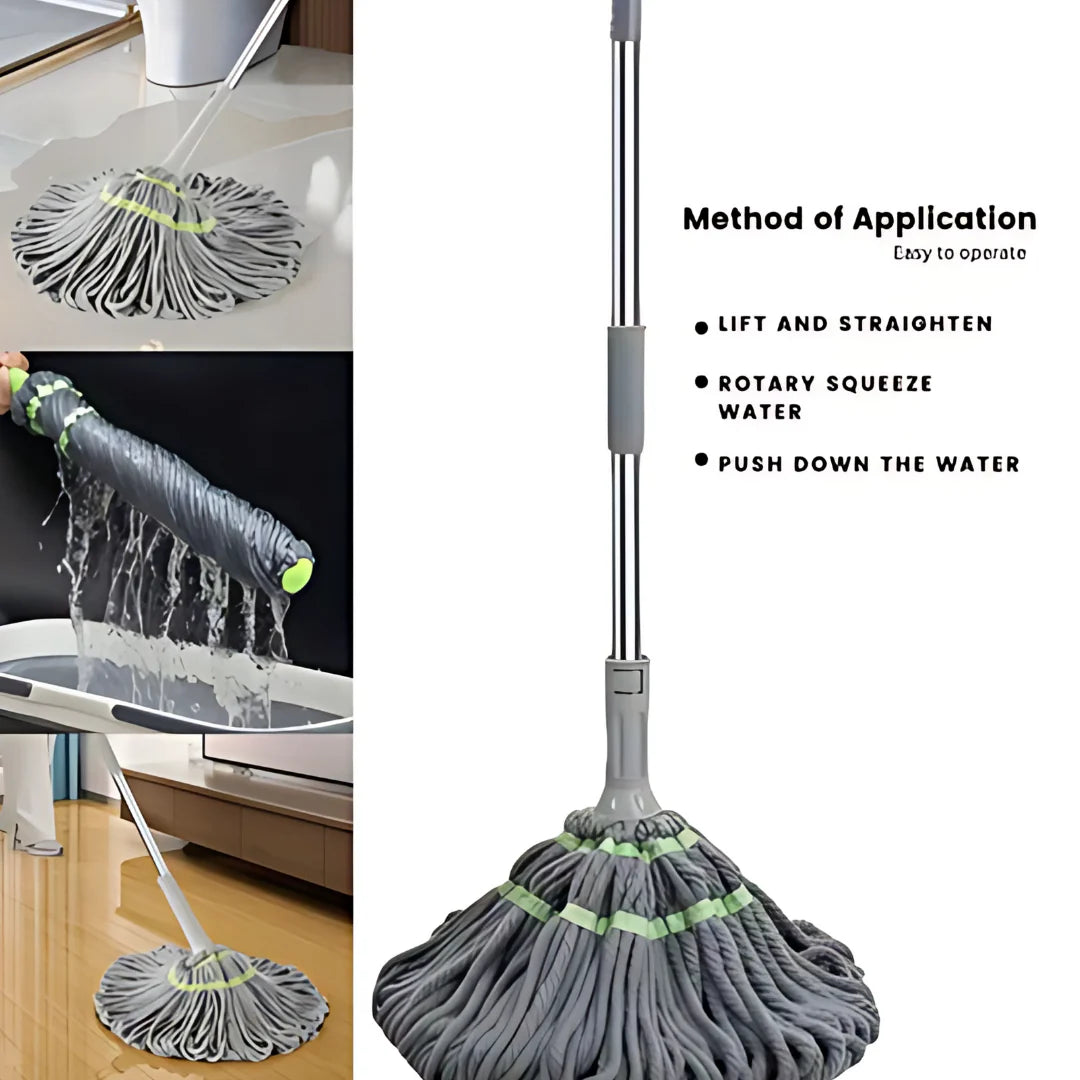 Easy Squeeze Twist Mop for Floor Cleaning