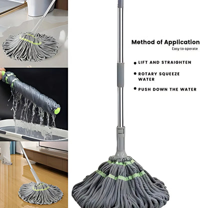 Easy Squeeze Twist Mop for Floor Cleaning