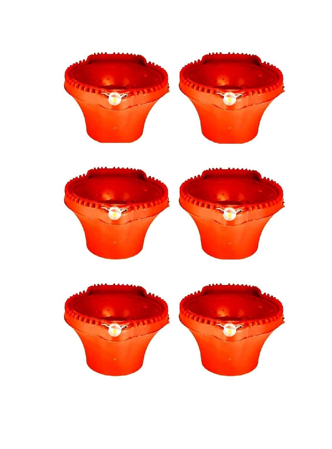 LED Water Sensor Diyas – Decorative Floating Lights (Pack of 6/12/18/24)