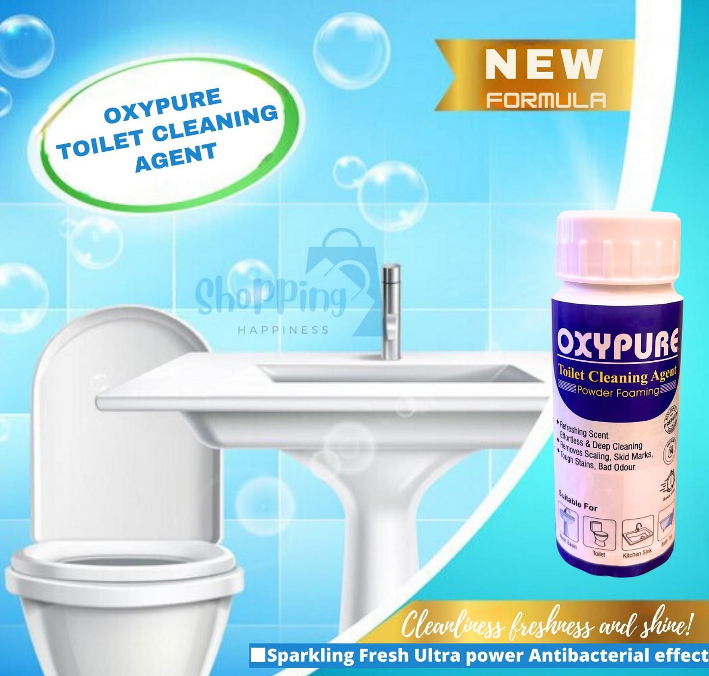 Oxypure Toilet Cleaner – Buy 1 Get 1 Free